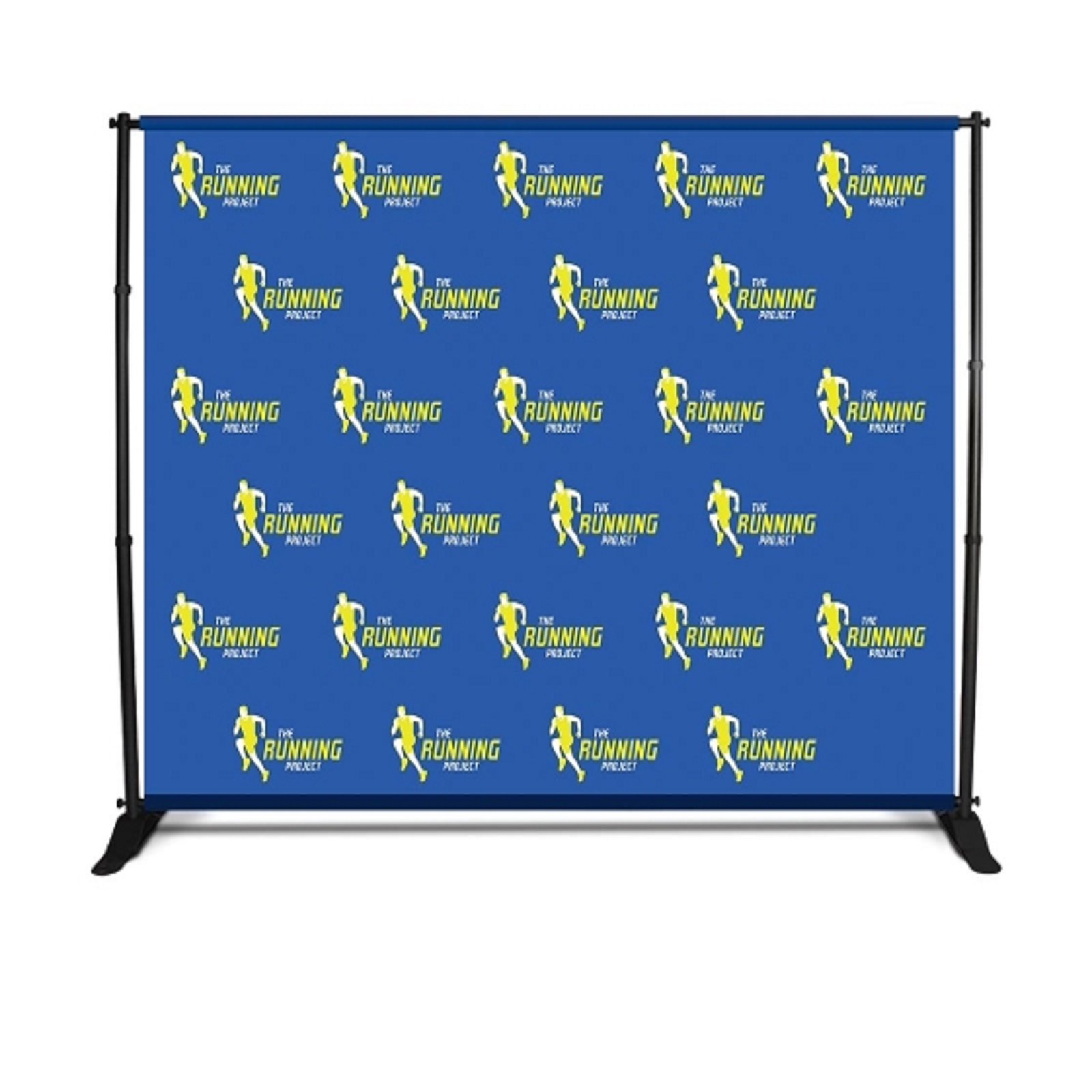 Customised Wall Screen Banner Stand - Flagpole Material: Aluminium