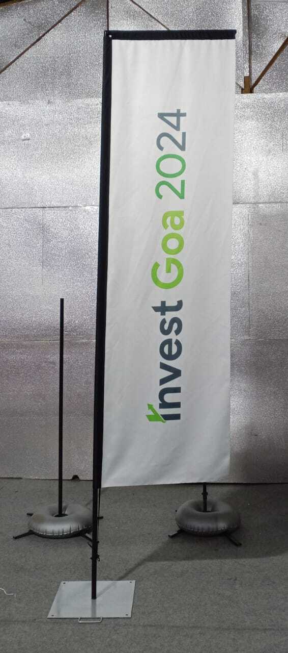 Rectangle Flag - Flagpole Material: Fiberglass