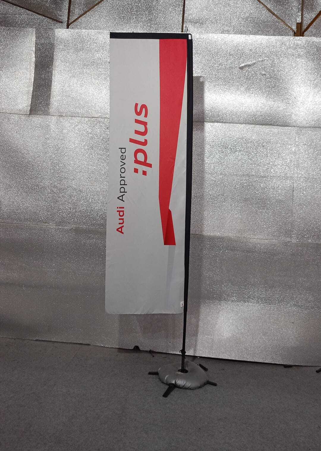 Rectangle Flag - Flagpole Material: Fiberglass