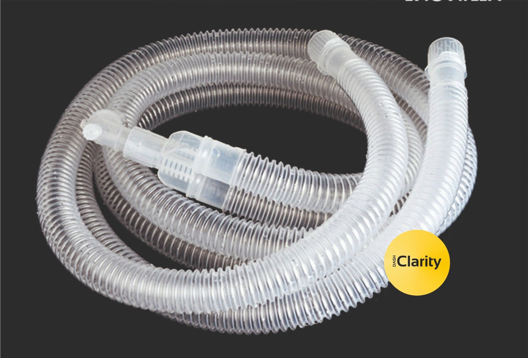 White Transparent Non Invasive Ventilator Circuit