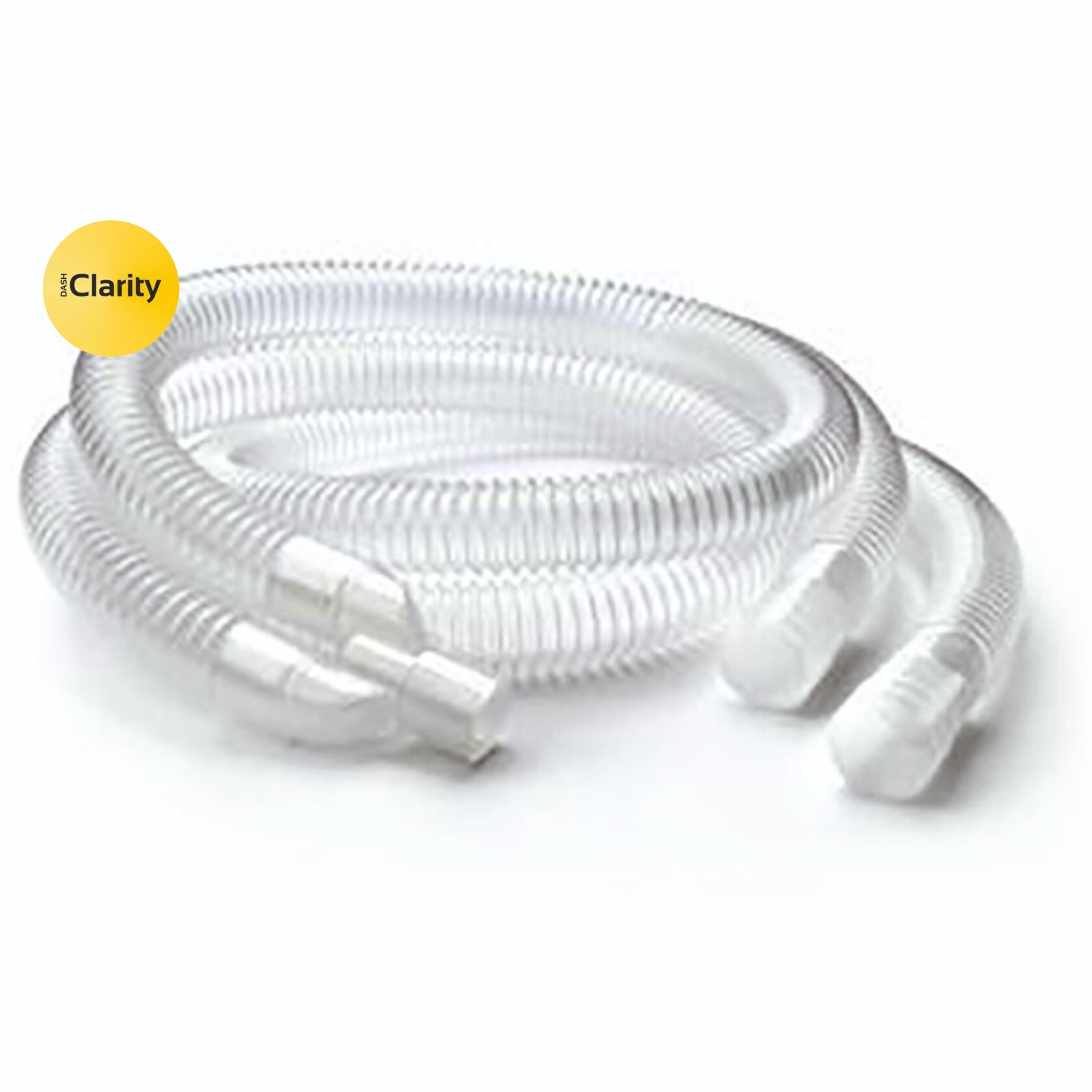 Adult Ventilator Tubing - Plastic, White Transparent, New | Flexible Design For Secure Seal, Manual Operation, Compatible With Anesthesia Machines