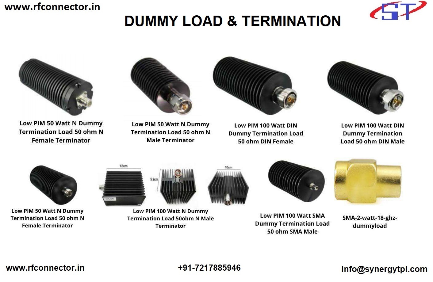 6db 20watt N Type Attenuator - Application: Rf