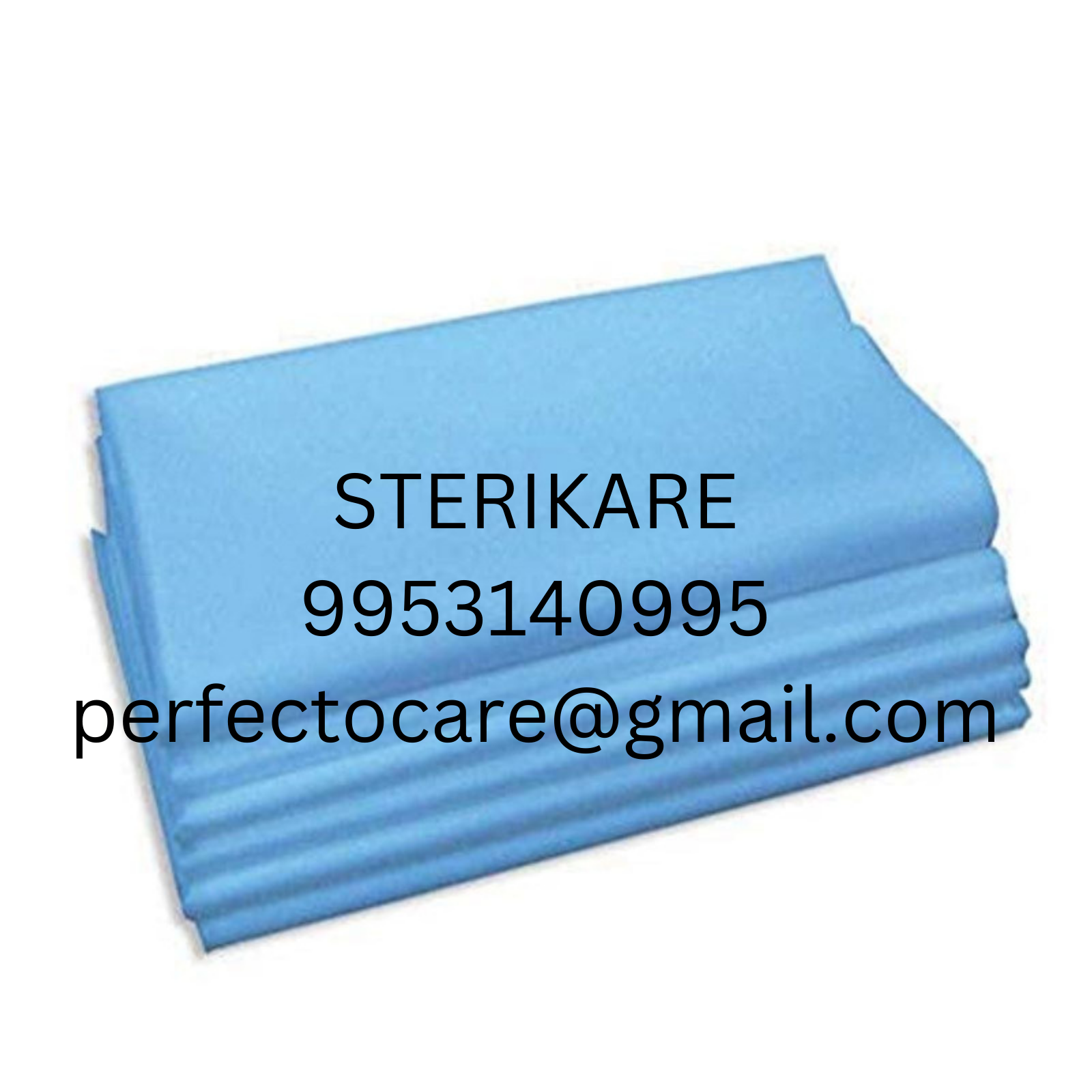Hospital/cssd Wrapping Sheet Smms - Non-woven, 80x42 Inches, Medical Blue & Green | Lint Free, Hypoallergenic, Ultra Soft, Individually Packed