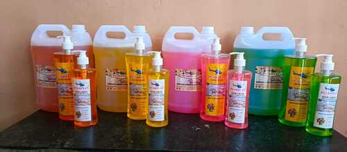 Pushpyan Hand Liquid - 500ml & 5L Sizes | Translucent Soap in Fruity Fragrance with Rich Foam, Modern Design, Unisex Use