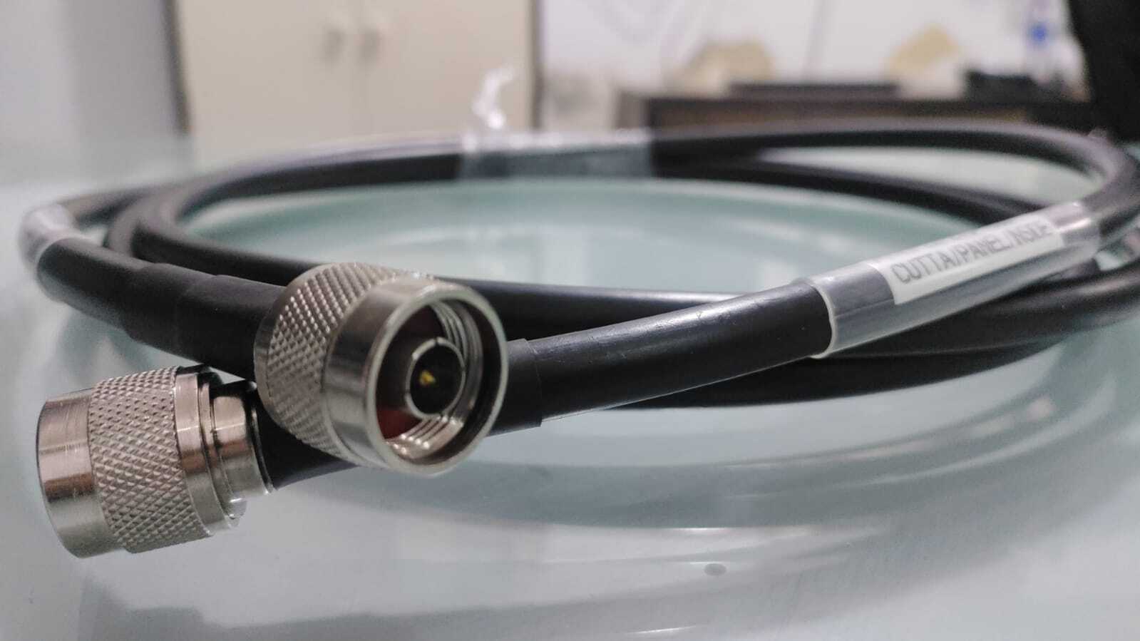 N Female Rg213 Cable Din Male Lmr300 Cable Hlf 300 400 200 240 100 195 600 Lmr Rg 58 59 213 1.13 7 8 - Brass Conductor, Single Core, Black Jacket, 50 Ohm Impedance, 12-month Warranty | Pvc Insulation, 4000 Psi Dielectric Strength