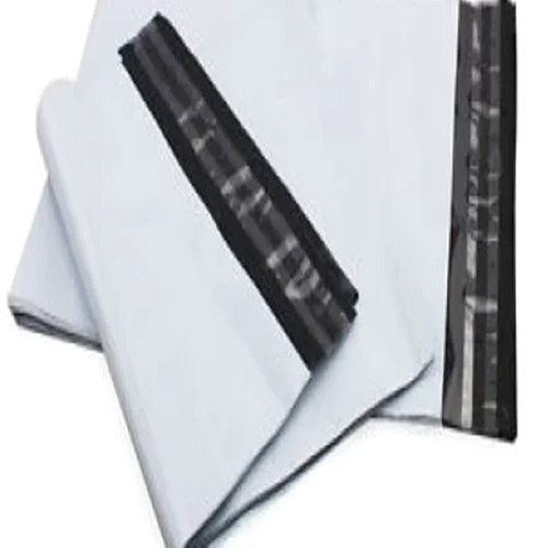 Plastic Courier Security Bags - LDPE Material, 6x6 Inch Size, Transparent Color | Durable, Tear-Resistant, Customizable Labeling, Warranty Included