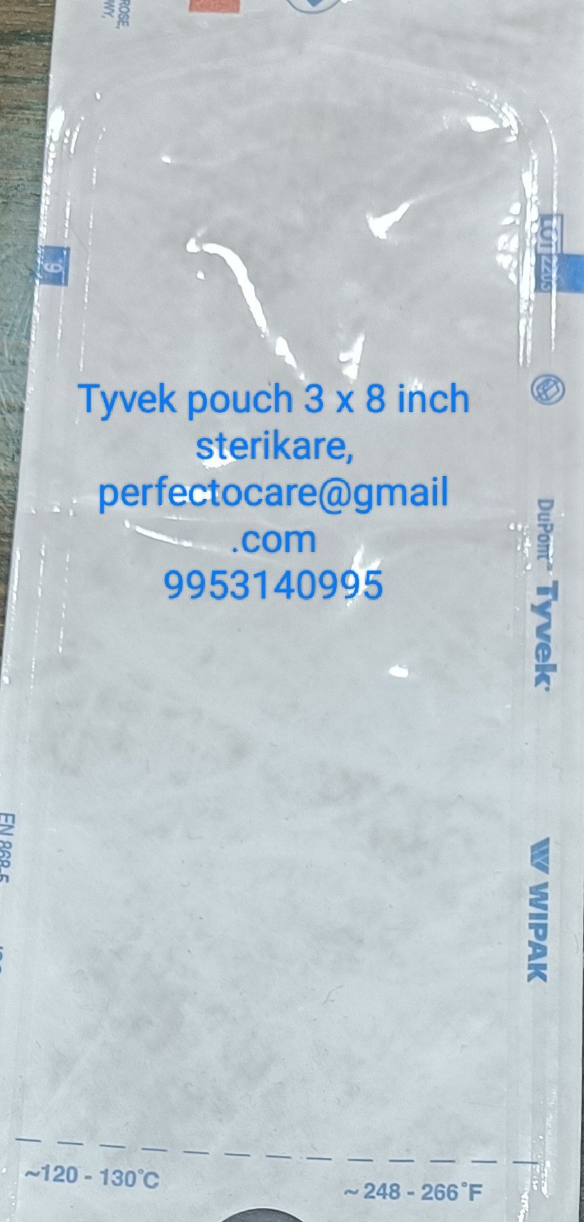 Tyvek Pouch - Application: For Strile Product Packaging