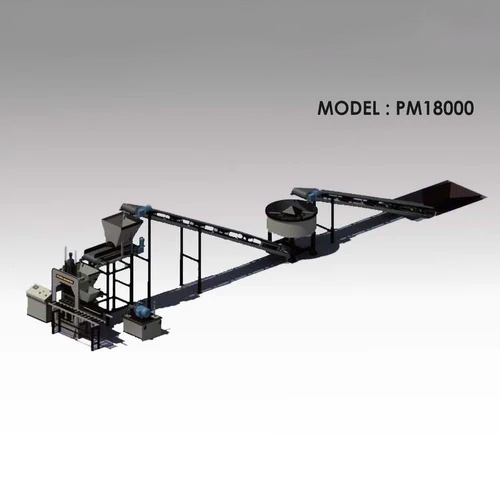 High Durability Pm18000 Automatic Fly Ash Bricks Making Plant
