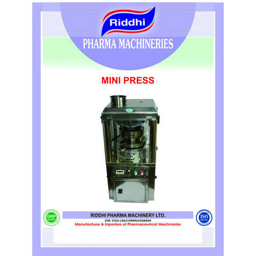 Mini Rotary Tablet Press - Color: Stainless Steel