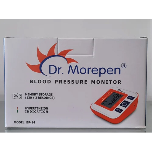 Dr Morepen Blood Pressure Monitor Bp-14 - Power Source: Battery