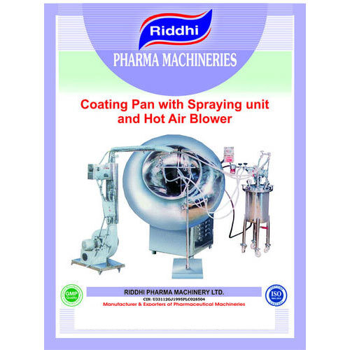 Coating Pan - Capacity: Lab Model To 60 Inch Kg/Hr