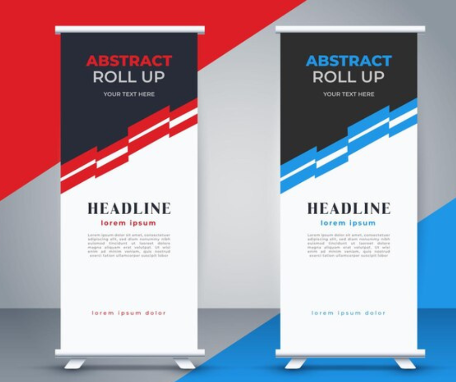 Roll-up Standee - Durable Aluminum Frame, Compact Dimensions, Customizable Vinyl Or Fabric Banners | Effortless Setup, Portable Design, Eye-catching Presentation