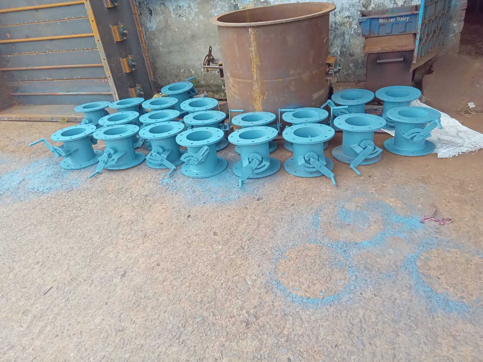 Industrial Damper - Heavy-duty Metal Alloy | High Resistance To Corrosion, Adjustable Airflow Control, Enhanced Noise Reduction