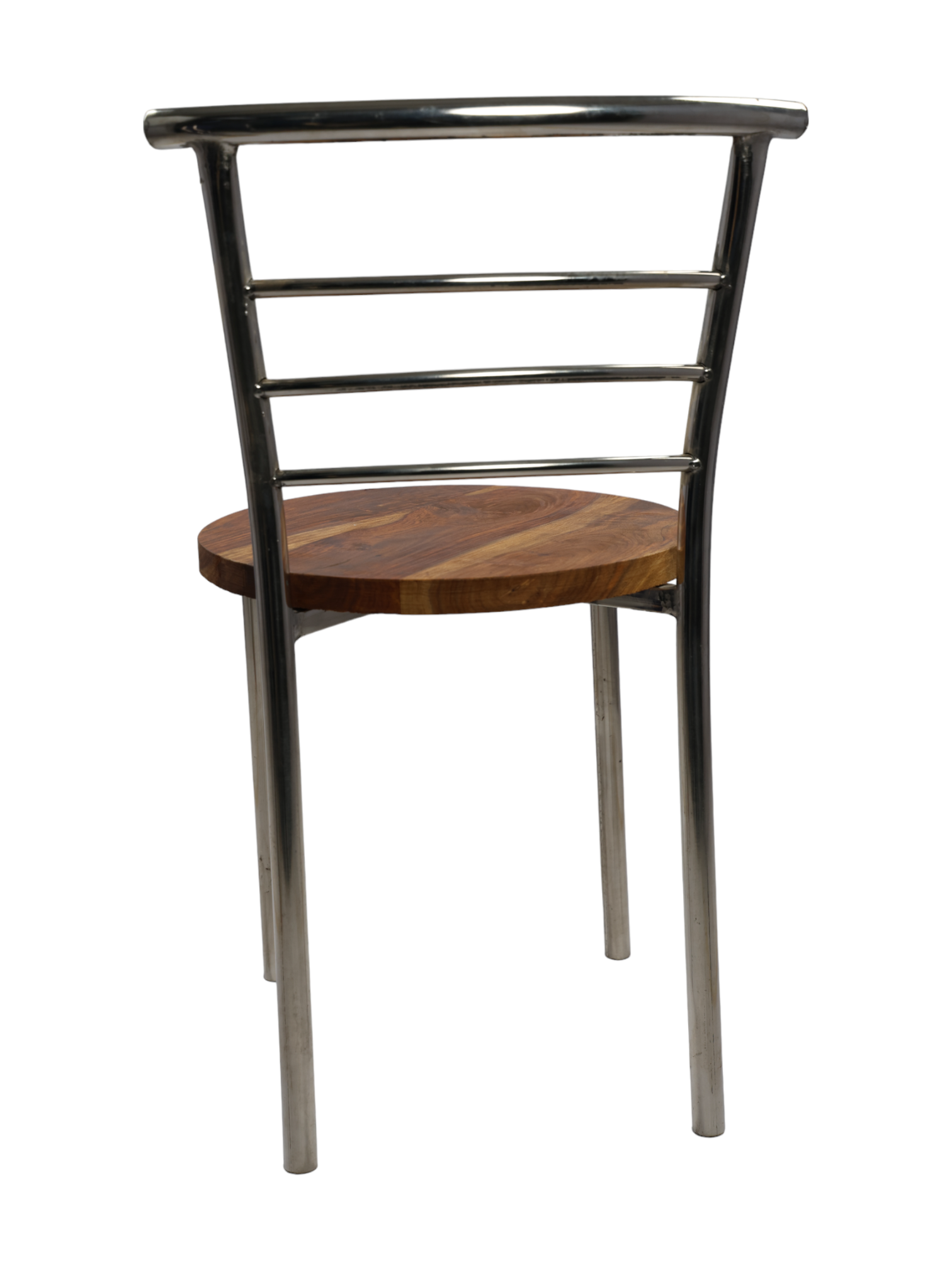 Adhunika Steel Dining Chair Brown