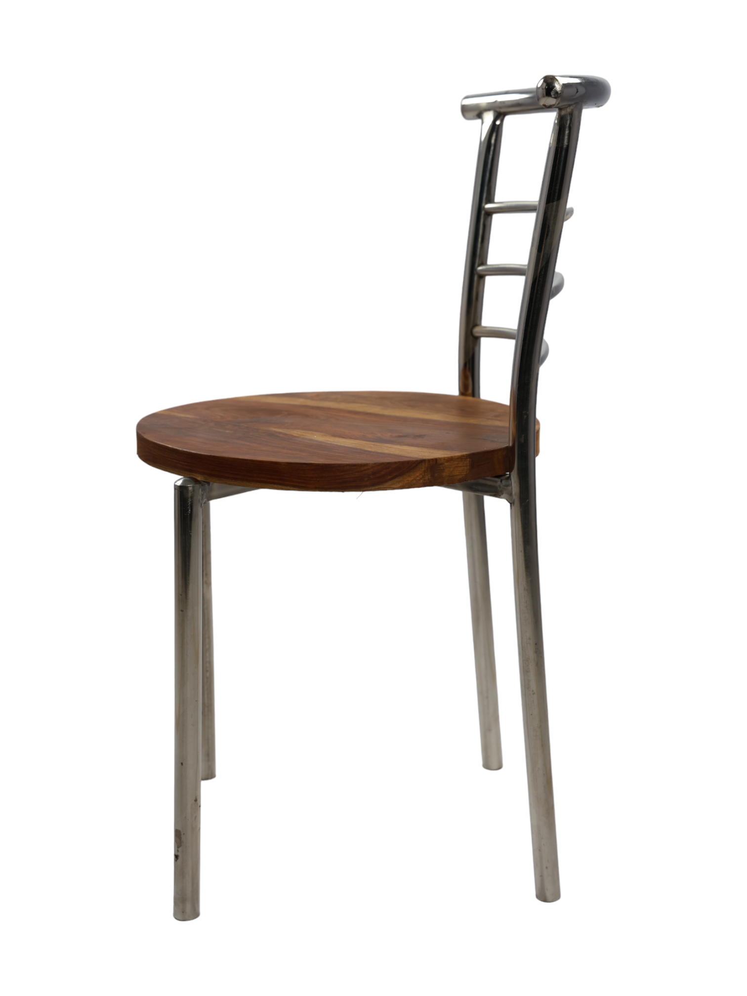 Adhunika Steel Dining Chair Brown