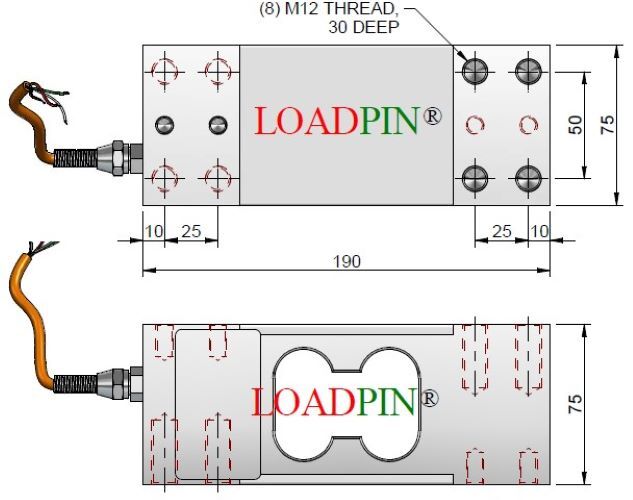 Jumbo Load Cell 1500kg - Accuracy: 0.5 %