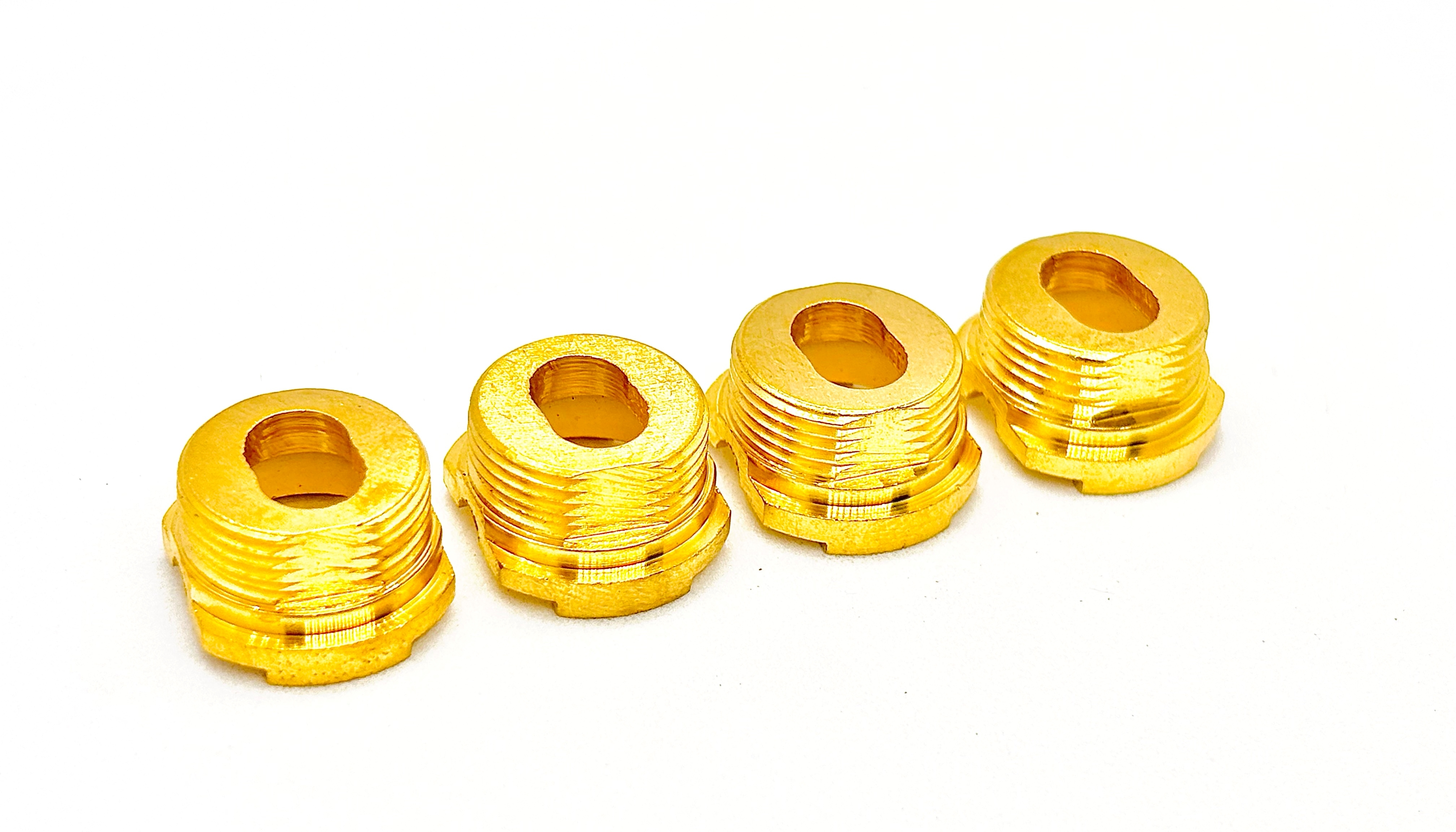 Brass Toggle Bush (Knurled)