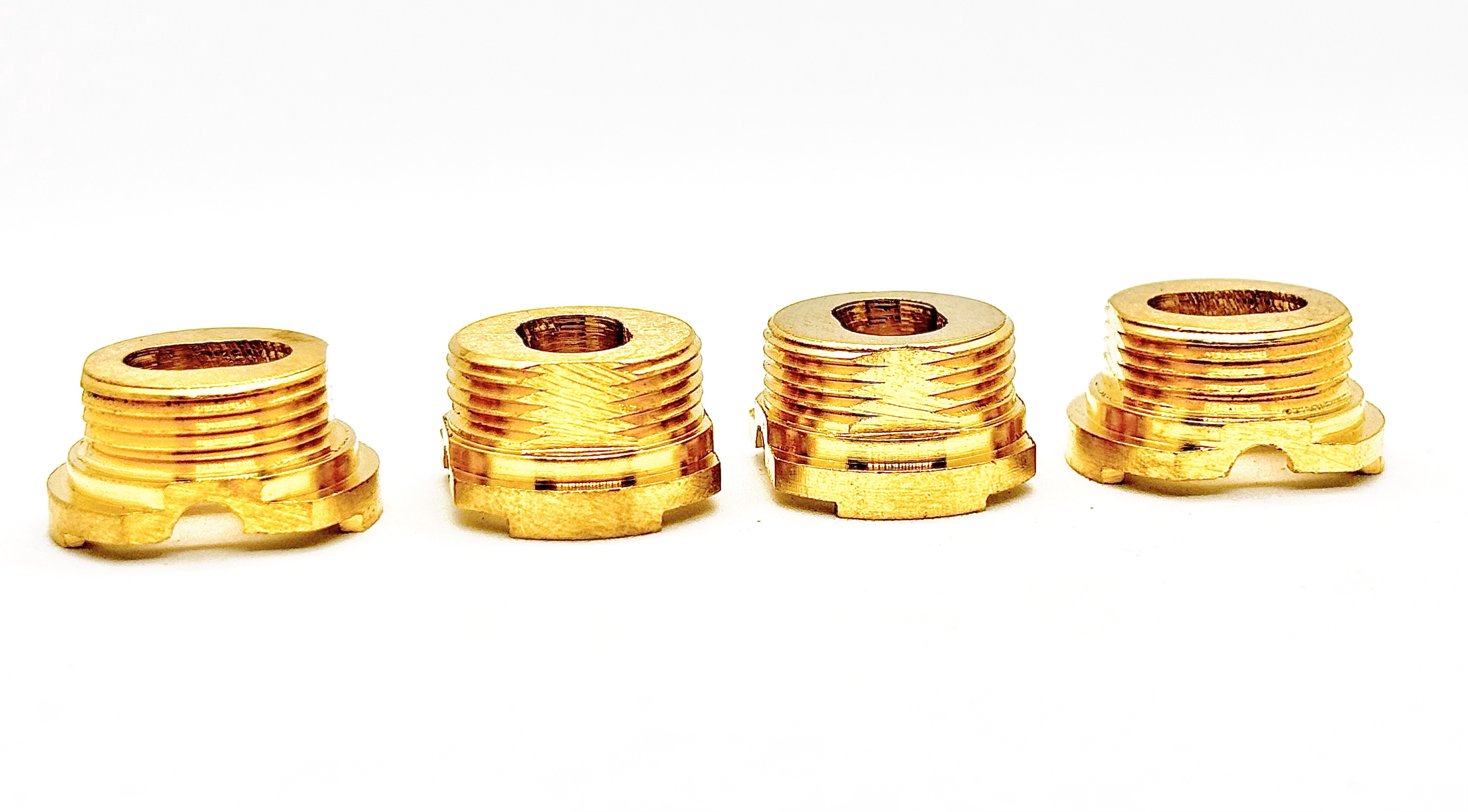 Brass Toggle Bush (Knurled)