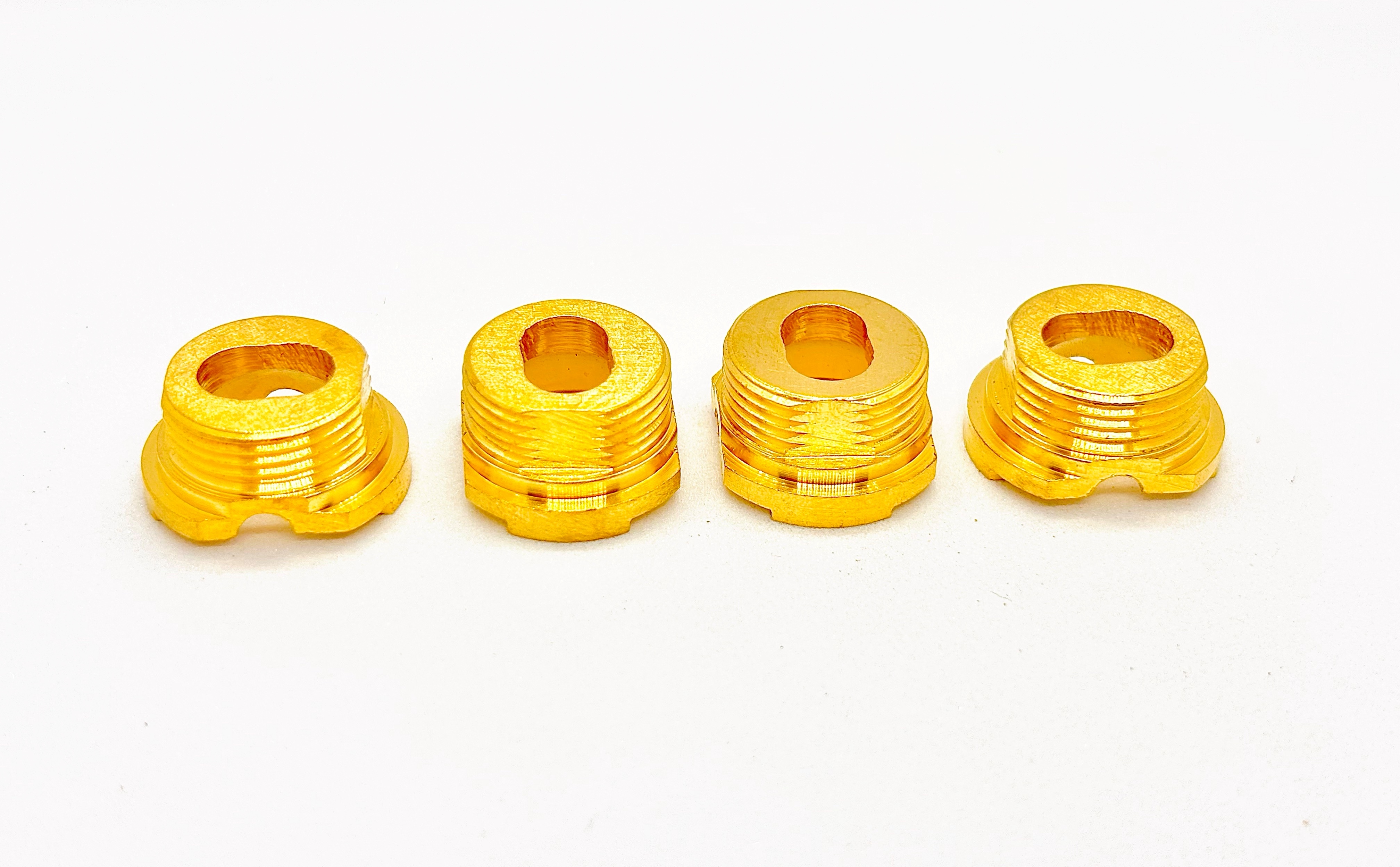 Brass Toggle Bush (Knurled)