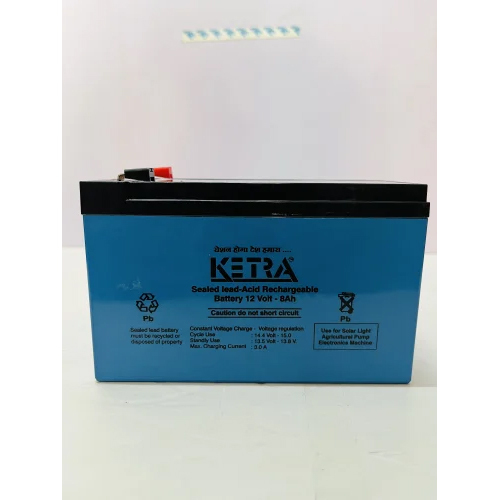 KETRA 12v 8ah smf बैटरी