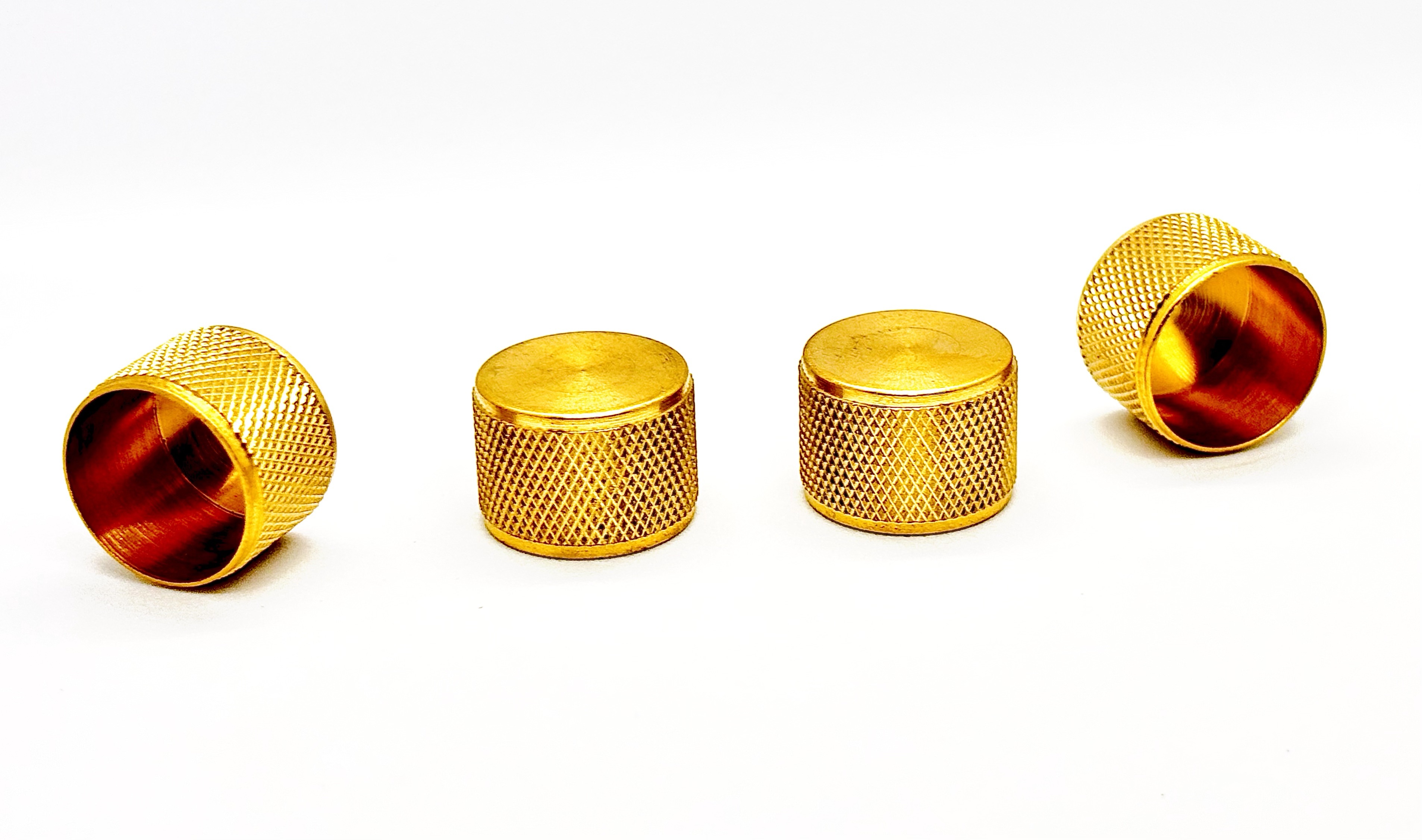 Brass Toggle Dimmer Cap (Knurled) - Brass Material, Customizable Dimensions , Corrosion Resistance, Durable Design, Flawless Finish