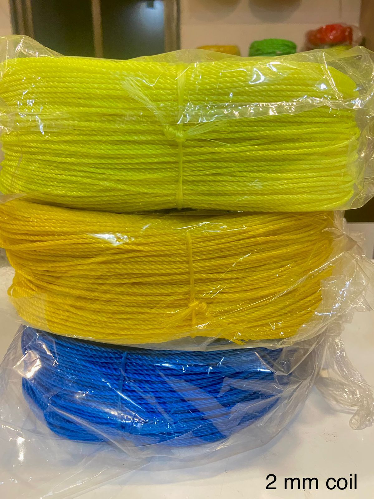 Colored Plastic Hdpe Rope Application: Hoisng