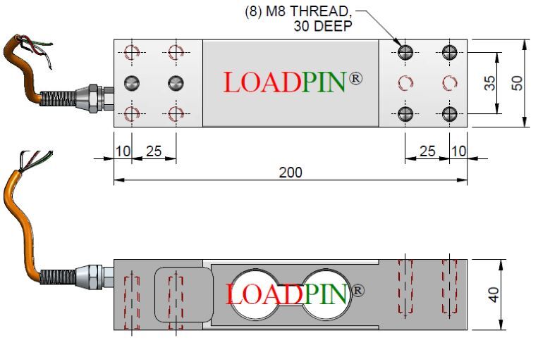 Regular Load Cell - Accuracy: 0.1 %