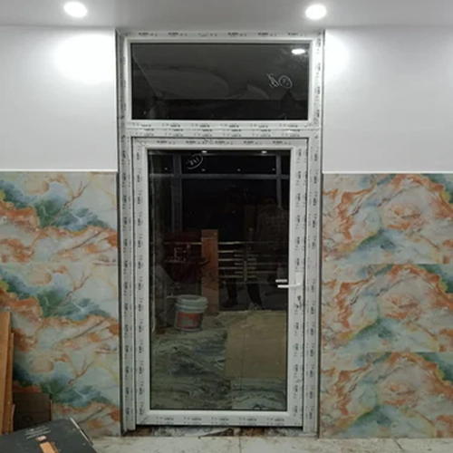 Sbpl कैसमेंट सफेद UPVC फ्रेंच विंडो विथ मेष