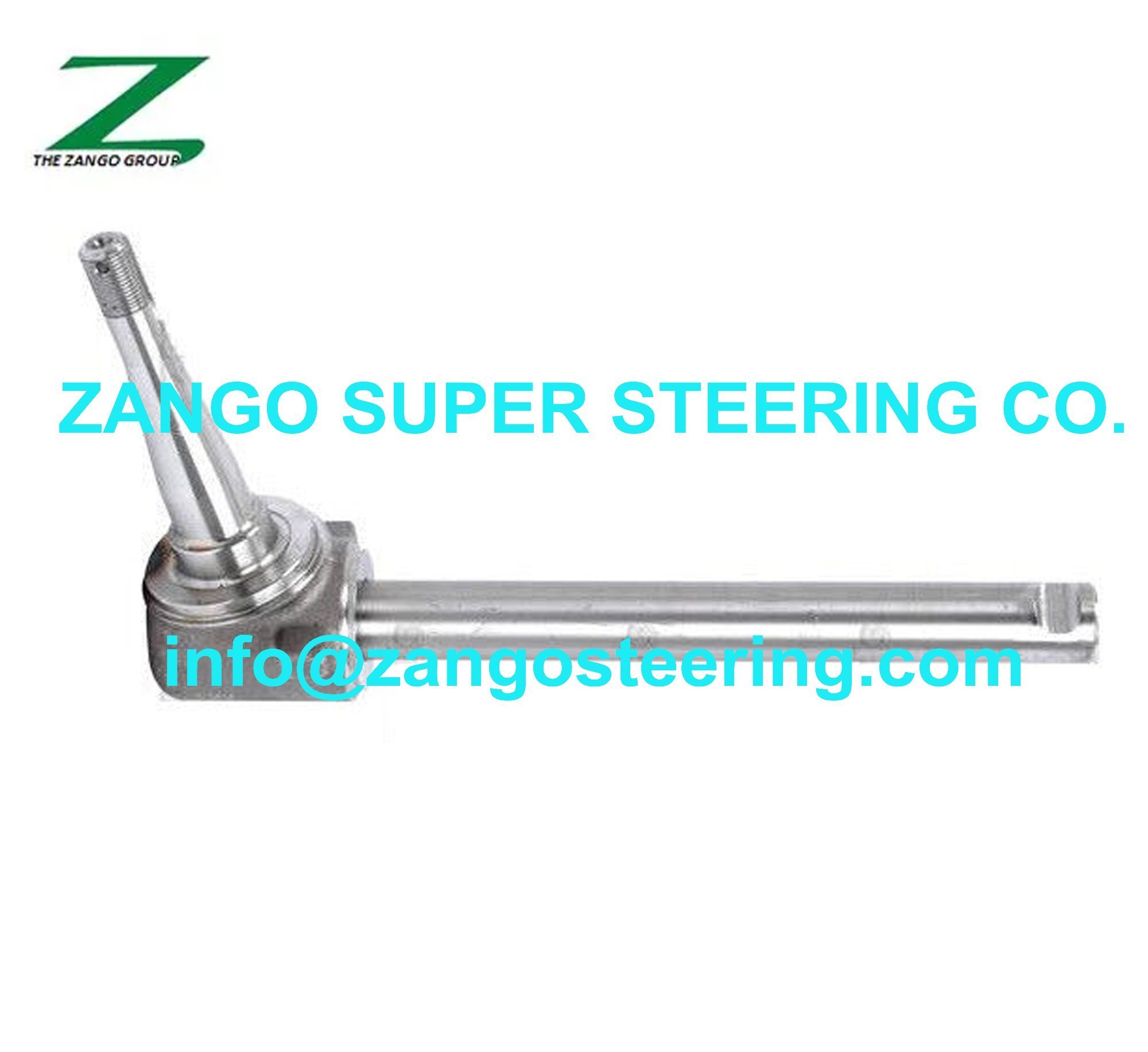 Spindle Left Hand - 3/4 Unf Thread, 1.373 Inner Bearing, 11.00x1.250x1.250x0.750 Dimensions | For Massey Models Mf35, Fe35, Te20, Tea20, And More