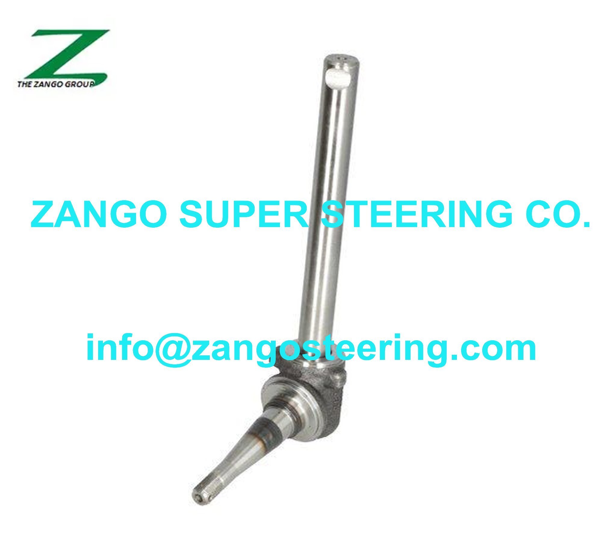 Spindle Left Hand - 3/4 Unf Thread, 1.373 Inner Bearing, 11.00x1.250x1.250x0.750 Dimensions | For Massey Models Mf35, Fe35, Te20, Tea20, And More