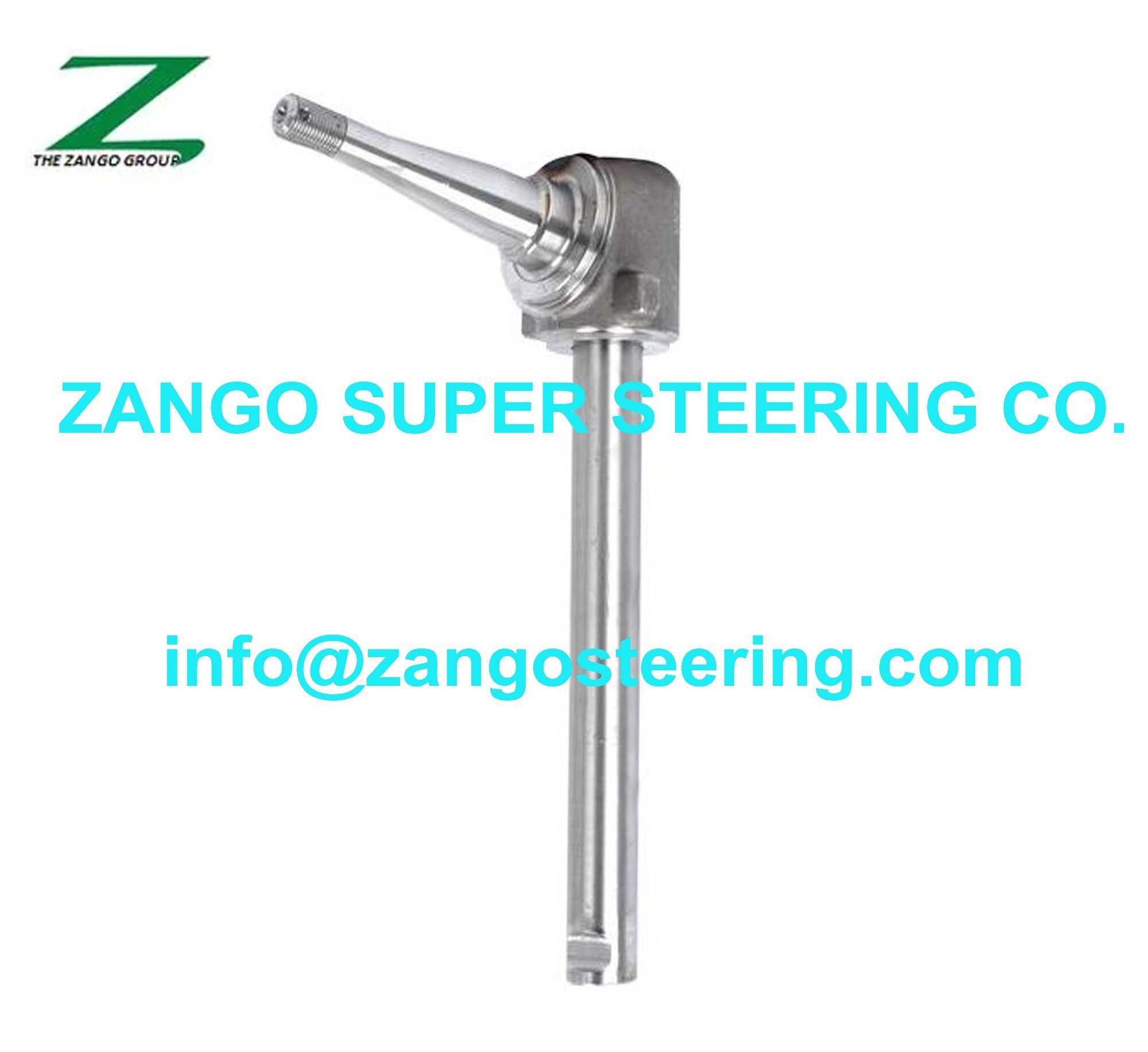 Spindle Left Hand - 3/4 Unf Thread, 1.373 Inner Bearing, 11.00x1.250x1.250x0.750 Dimensions | For Massey Models Mf35, Fe35, Te20, Tea20, And More