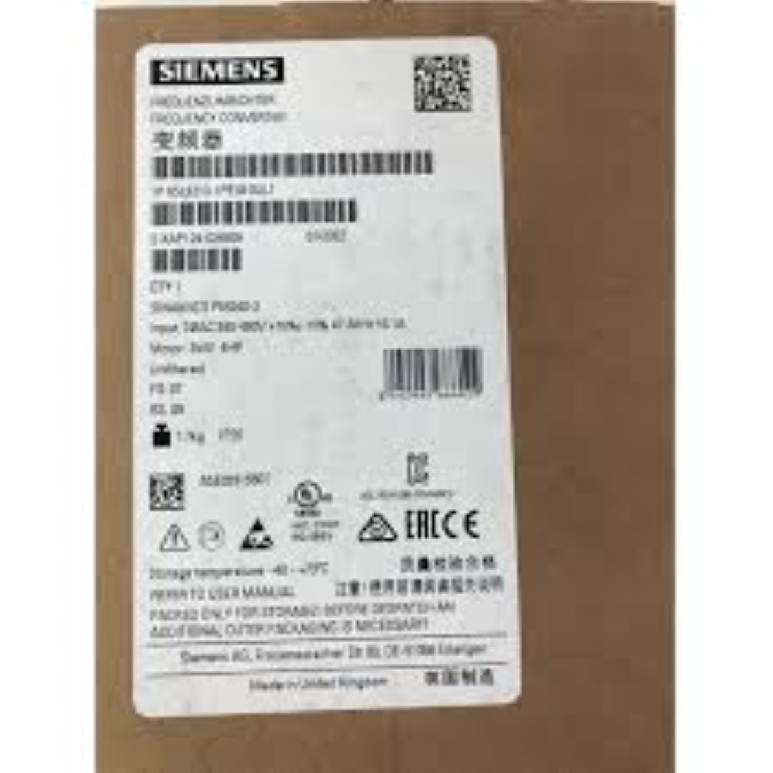 6sl3210-1pe18-oul1-siemens Programmable Logic Controller