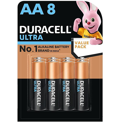 Aa8 Duracell Ultra Cell Battery Capacity: 101 A 105Ah