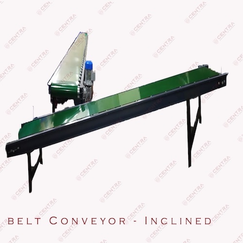 Belt Conveyor - Metal Frame Rubber Belt, 0.5 Hp Power, 220v Voltage, Adjustable Speed | Durable Heat-resistant For Printing Industry Packaging Lines