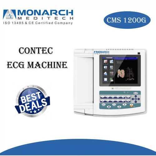 12 Channel Ecg  Machine - Color Code: White
