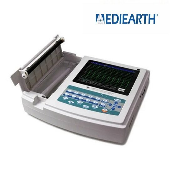 12 Channel Ecg Machine - Color Code: White