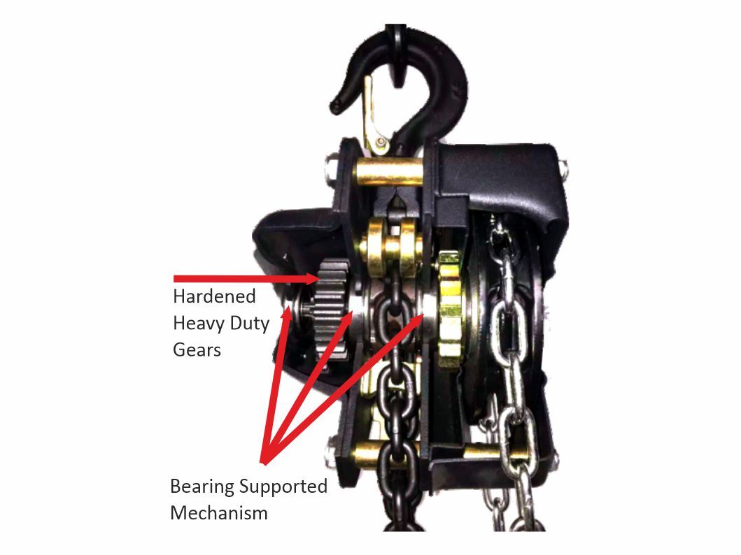 Easy To Operate Liftit Chain Pulley Block 20 Ton Hoist