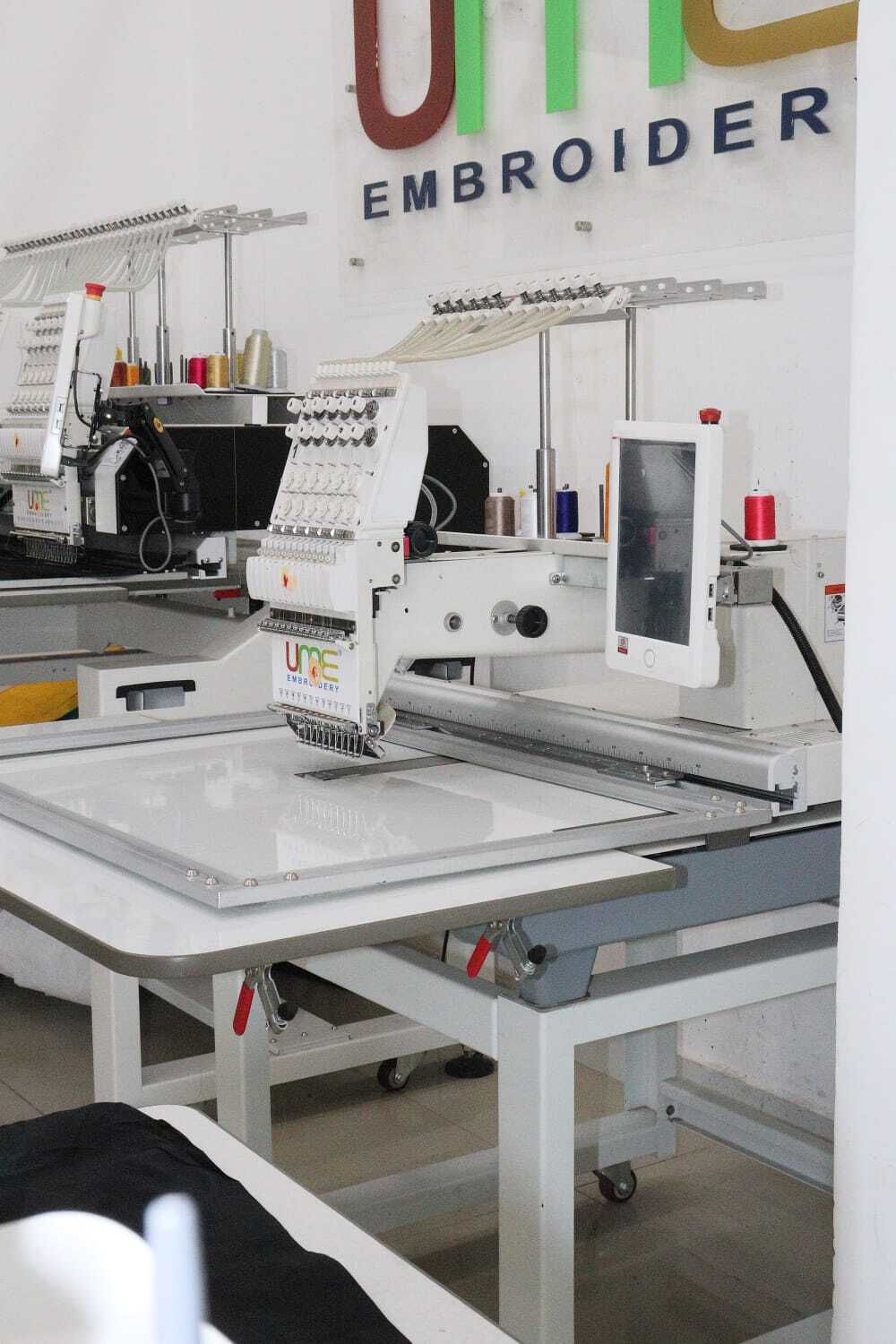 Ume 6g 20/48+20/32 Computerized Embroidery Machine - Dimension (L*w*h): L: 1500mm W: 1200mm H: 1300mm Millimeter (Mm)