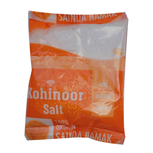 White 200 Gm Brand Pack Rock Salt