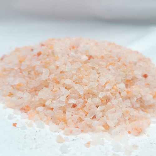 Rock Salt Crystal - 2 To 4 MM Powder, High Purity | Elegant White or Pink, High Solubility