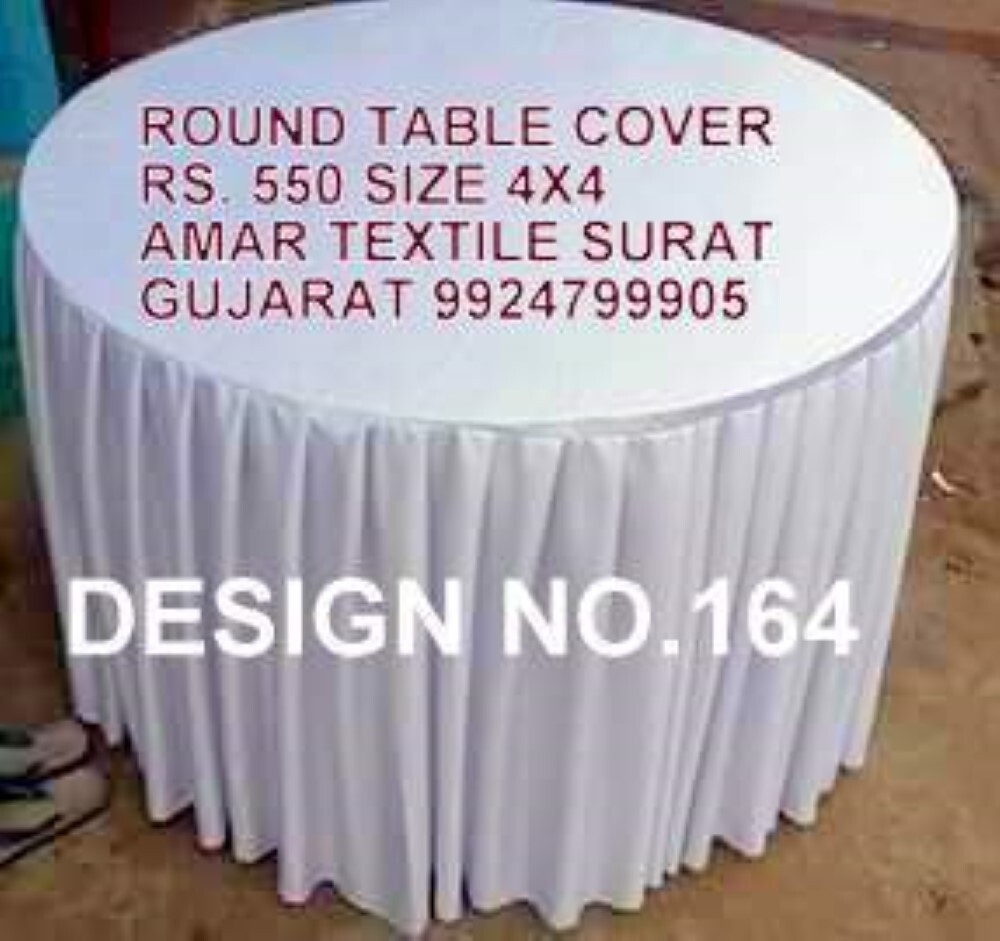Table Cover - Good Material, 4x4ft Size, Super Width, Perfect Color | Quick Dry, Washable, Strong Density For Festivals, Full Use