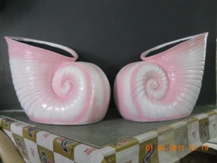 Fiberglass Shell Planter