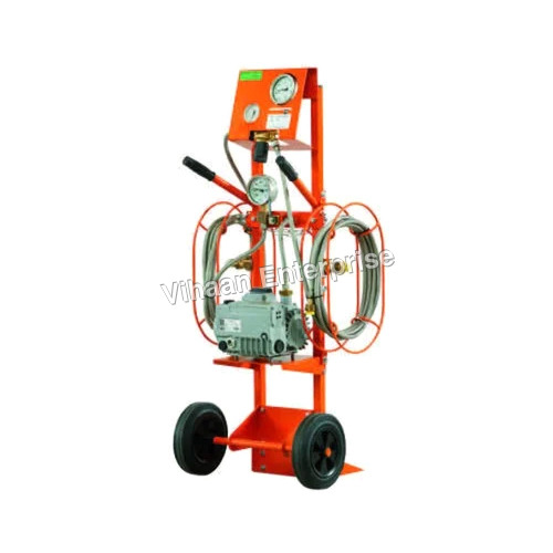 SF6 Gas Filling Machine - Stainless Steel, Semi-Automatic with Vacuum Pump | Commercial Application, Efficient Air Evacuation, Reliable Gas Purity