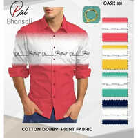 ओम्ब्रे कॉटन शर्टिंग फैब्रिक