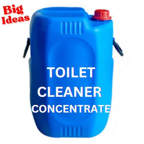 Toilet Cleaner - Liquid Concentrate, 5-10L Capacity | Blue Color, Fresh Fragrance, Immediate Action, Manual Application for Effective Stain Removal