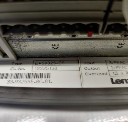 Lenze Evs9325-es Servo Drive - Advanced Motion Control, High Efficiency, Smooth Operation, Precision Torque Management, Enhanced Feedback Systems