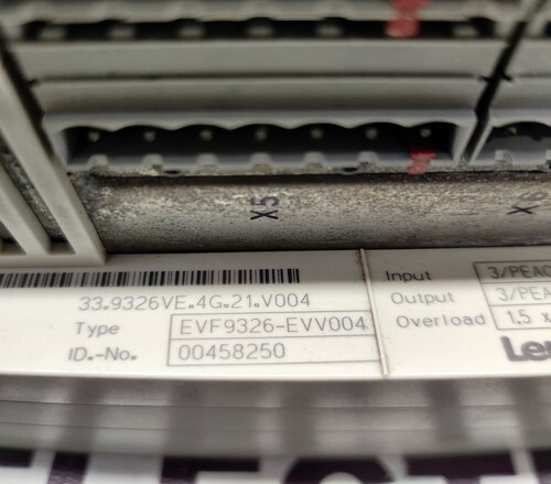 Lenze Evf9326-evv004 Servo Drive - Compact Design, Energy Efficient Performance , Precision Control For Motion Applications