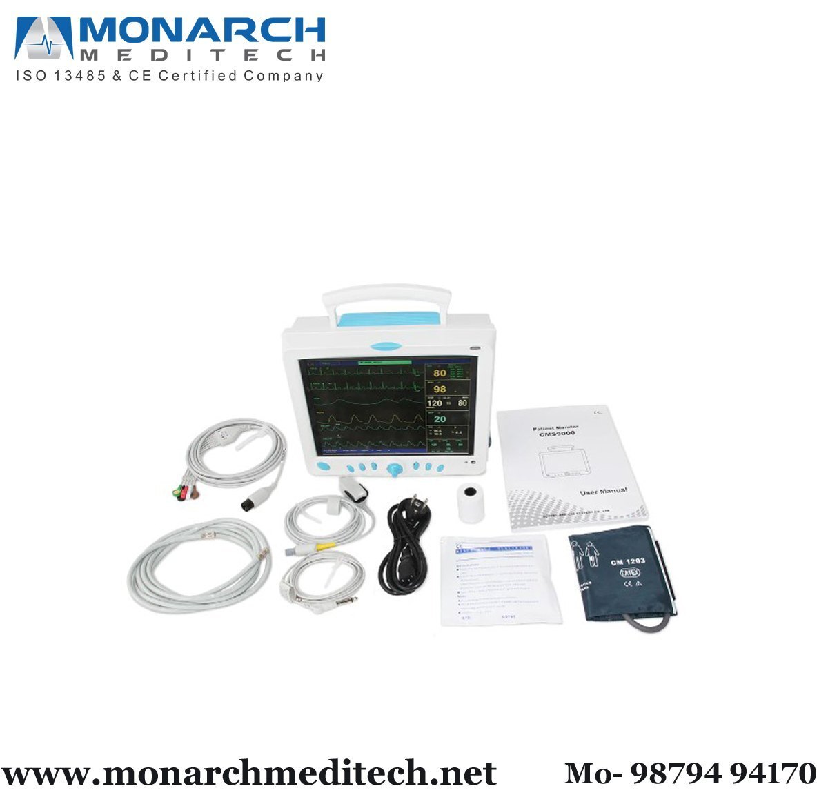 Contact Multipara Monitor Cms 9000 - Color Code: White