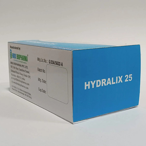 Hydralix 25 - Drug Type: General Medicines