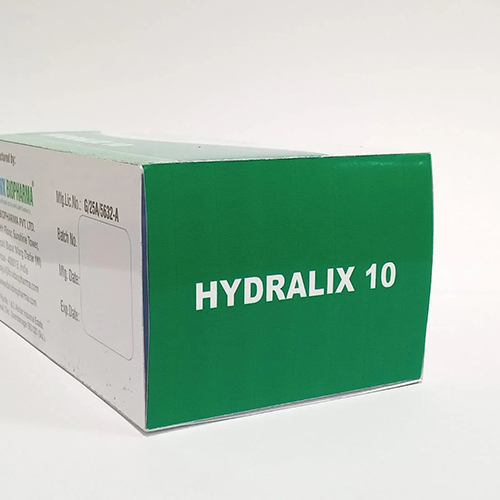 Hydralix 10 - Drug Type: General Medicines